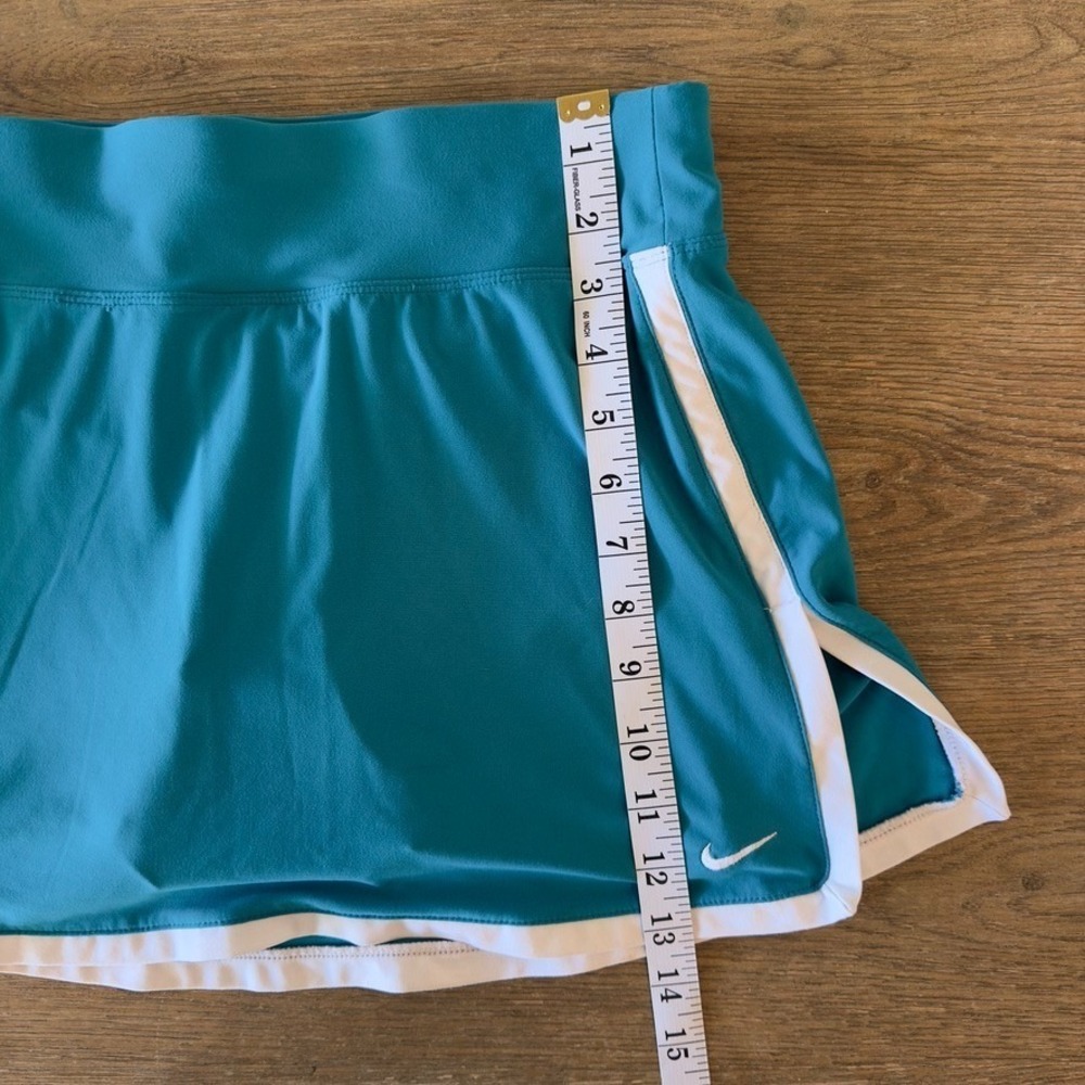 Nike Dri-FIT Tennis Golf Skort-Turquoise Blue-Lined-Pickleball Skirt-Size‎ XS - Picture 4 of 11